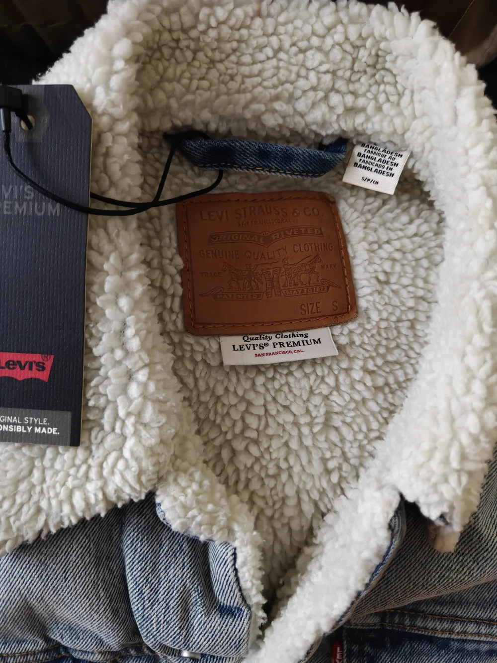 Levis levi denim